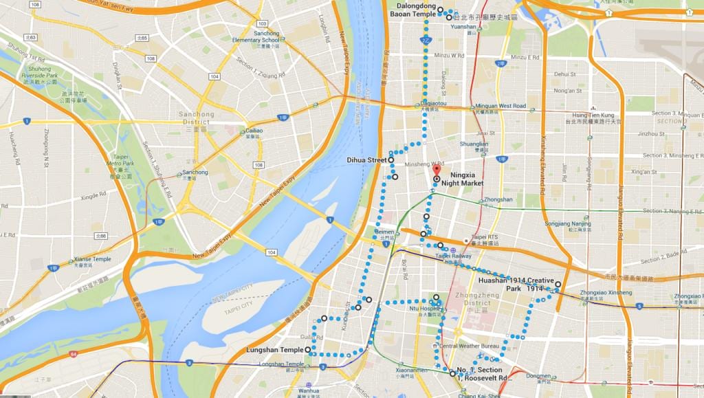 Taipei ubike мапа