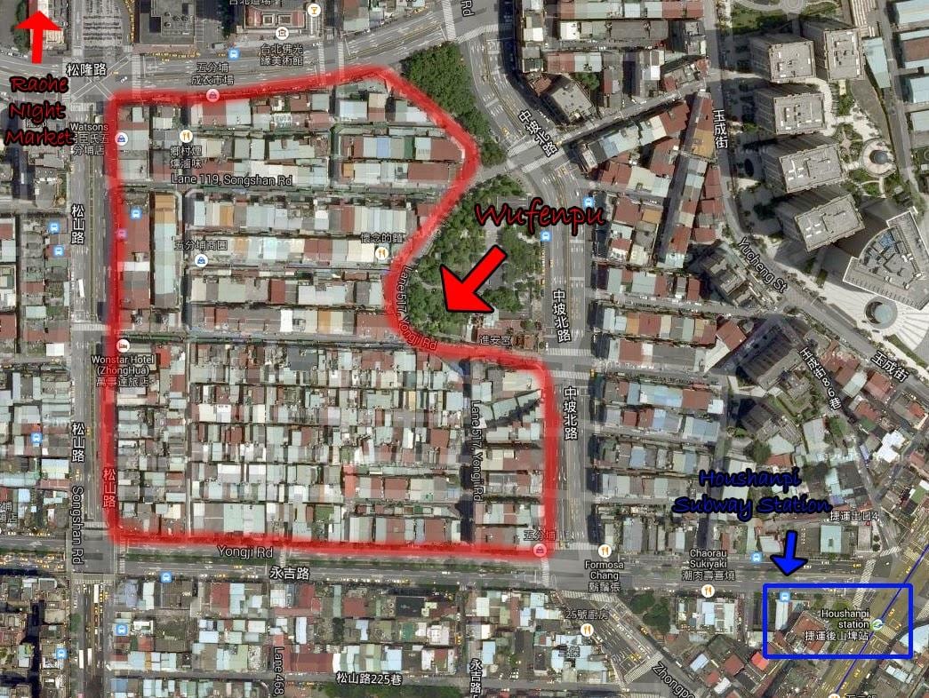 карта на wufenpu Armenia