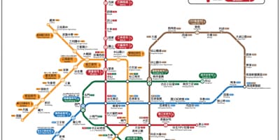 Карта на Taipei ноќ пазари