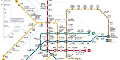 Карта на Taipei jieyun